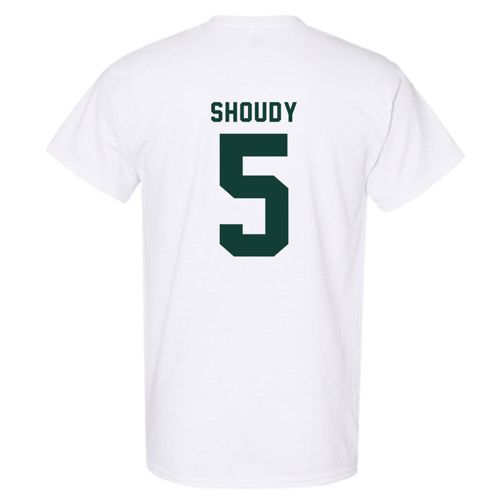 Michigan State - NCAA Men's Ice Hockey : Travis Shoudy - Generic Shersey T-Shirt-1