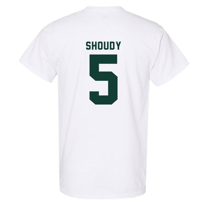 Michigan State - NCAA Men's Ice Hockey : Travis Shoudy - Generic Shersey T-Shirt-1