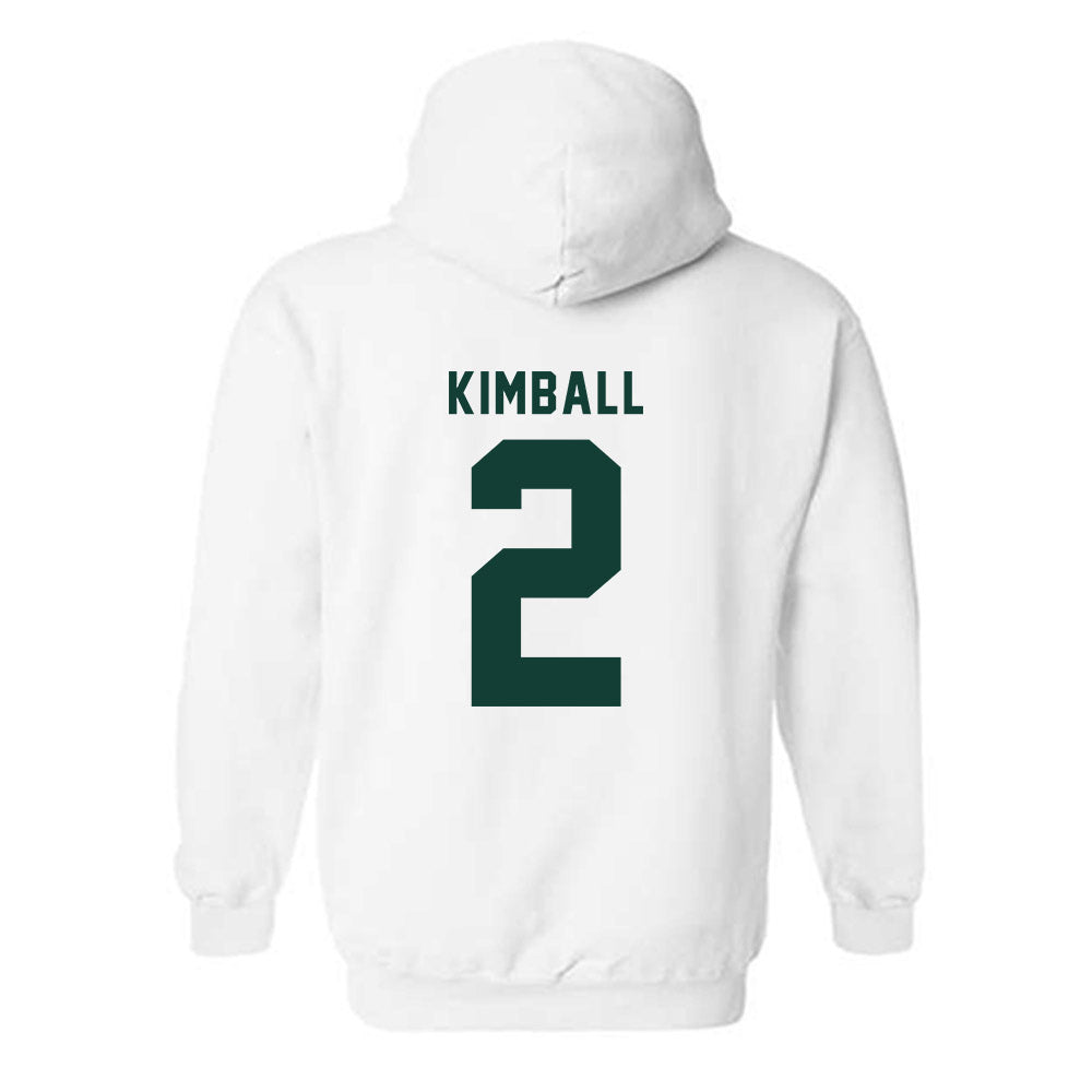 Michigan State - NCAA Women's Basketball : Abbey Kimball - Hooded Sweatshirt