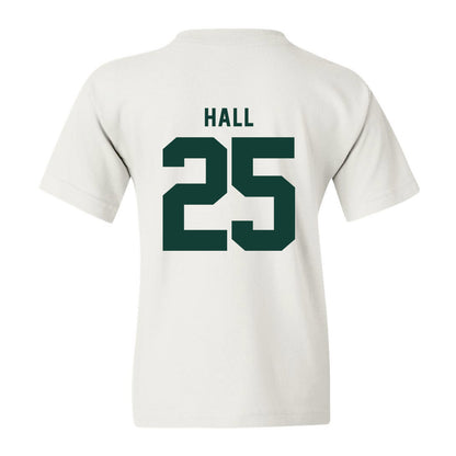 Michigan State - NCAA Men's Basketball : Malik Hall - Youth T-Shirt