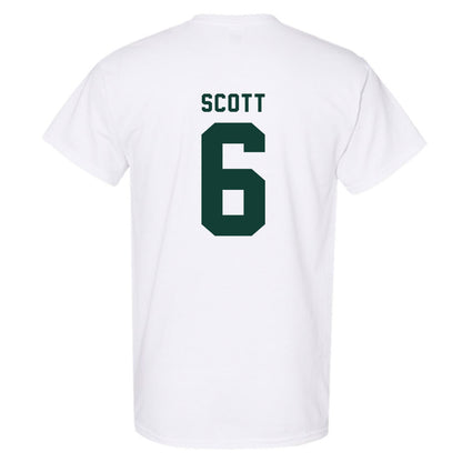 Michigan State - NCAA Men's Basketball : Jordan Scott - Generic Shersey T-Shirt-1