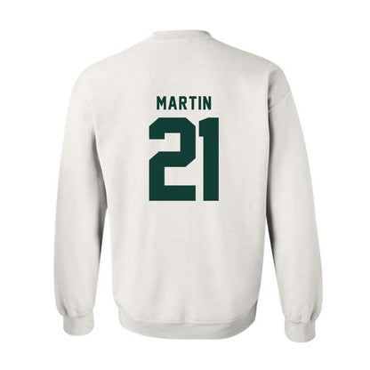 Michigan State - NCAA Women's Soccer : Maleeya Martin - Generic Shersey Crewneck Sweatshirt-1