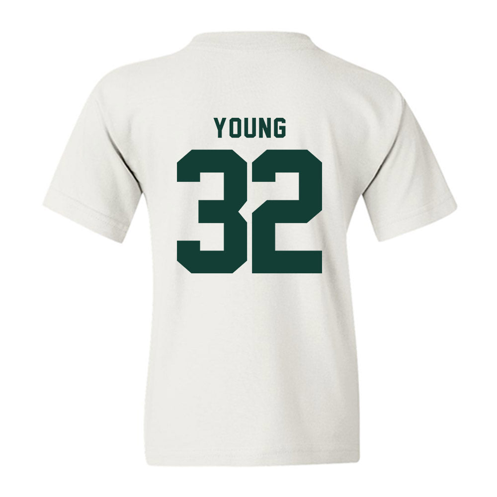 Michigan State - NCAA Football : Evan Young - Generic Shersey Youth T-Shirt-1