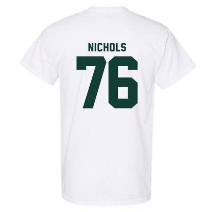 Michigan State - NCAA Football : Drew Nichols - Generic Shersey T-Shirt-1