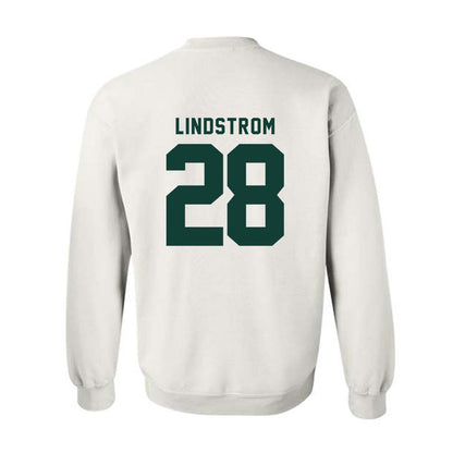 Michigan State - NCAA Men's Ice Hockey : Cayden Lindstrom - Generic Shersey Crewneck Sweatshirt-1