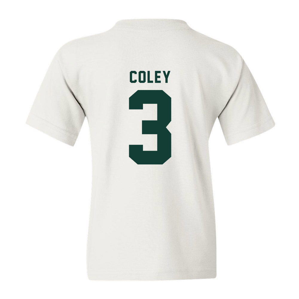 Michigan State - NCAA Football : Caleb Coley - Youth T-Shirt