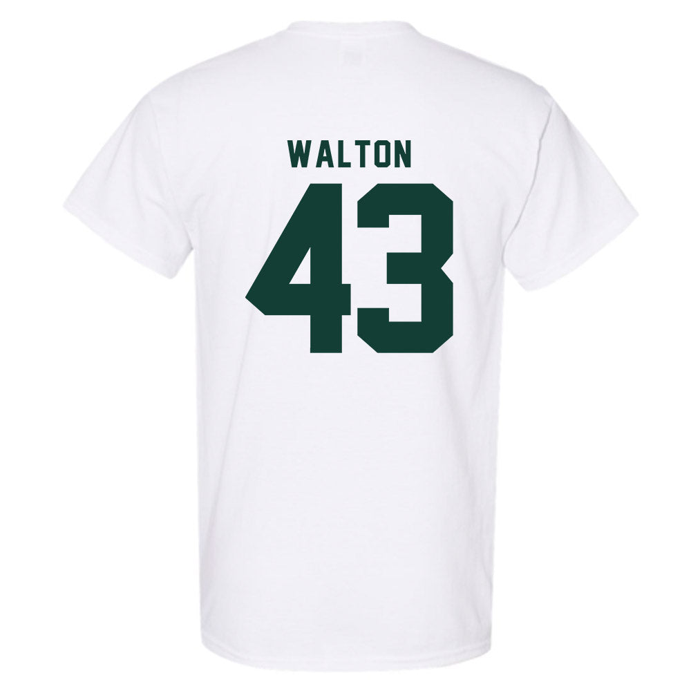 Michigan State - NCAA Men's Basketball : Colin Walton - T-Shirt-1