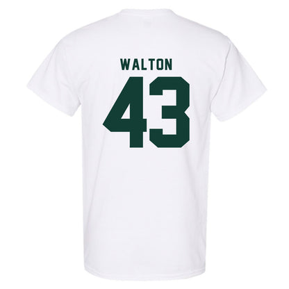 Michigan State - NCAA Men's Basketball : Colin Walton - T-Shirt-1