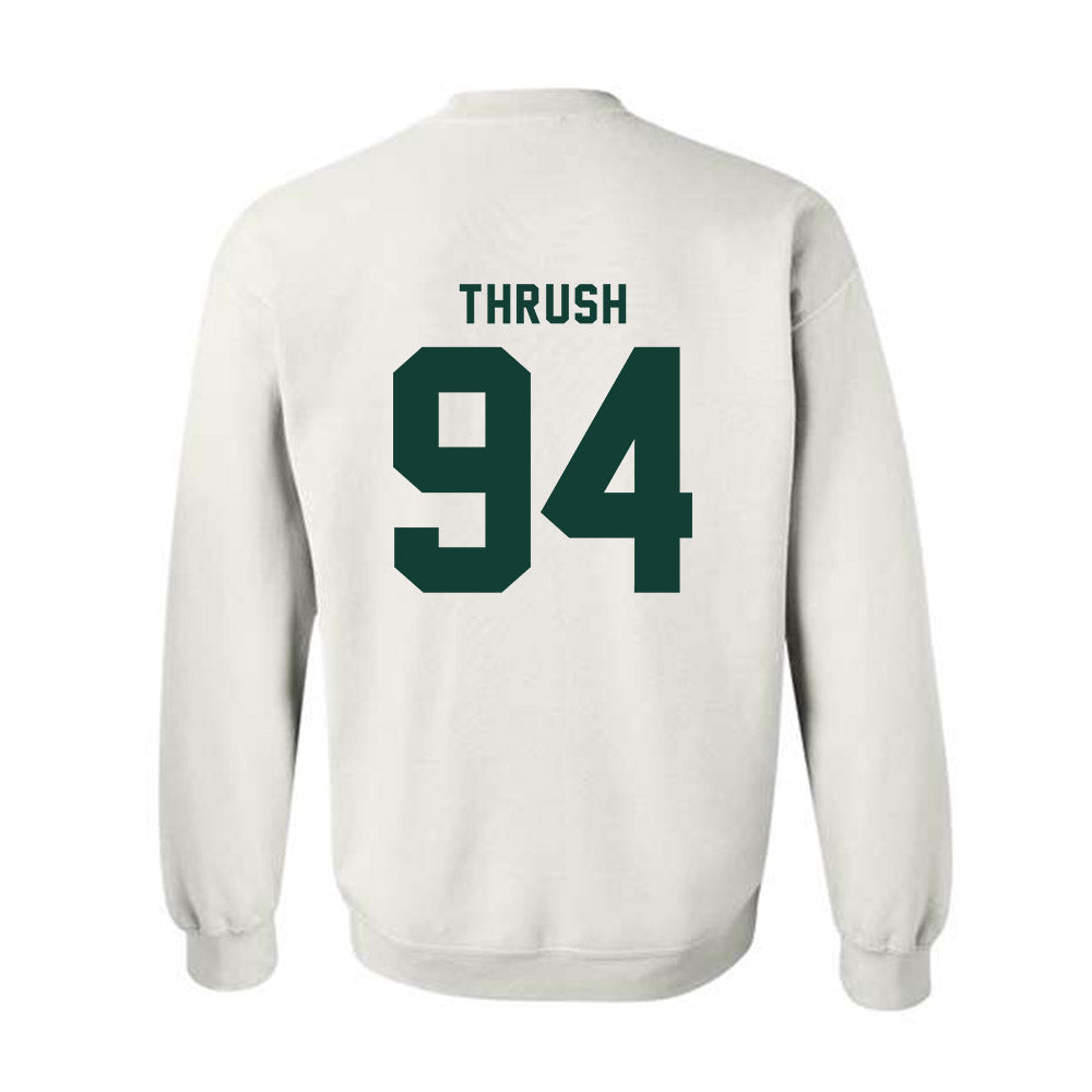 Michigan State - NCAA Football : Cal Thrush - Crewneck Sweatshirt-1