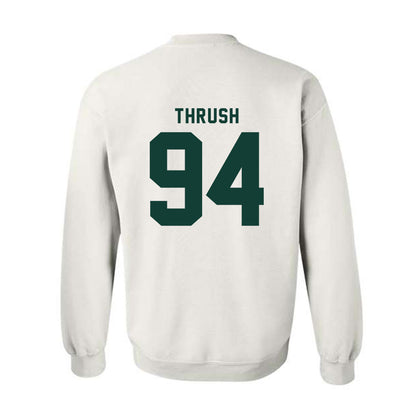 Michigan State - NCAA Football : Cal Thrush - Crewneck Sweatshirt-1