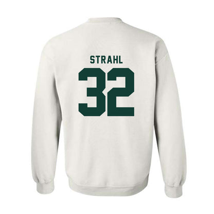 Michigan State - NCAA Men's Ice Hockey : Melvin Strahl - Generic Shersey Crewneck Sweatshirt-1