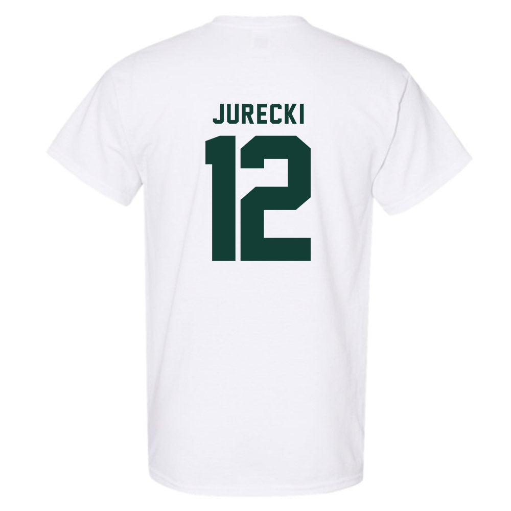 Michigan State - NCAA Men's Ice Hockey : Griffin Jurecki - T-Shirt-1