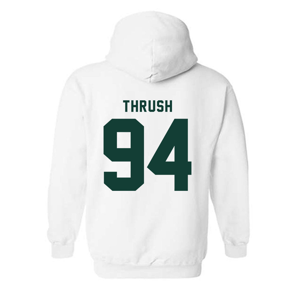 Michigan State - NCAA Football : Cal Thrush - Hooded Sweatshirt-1