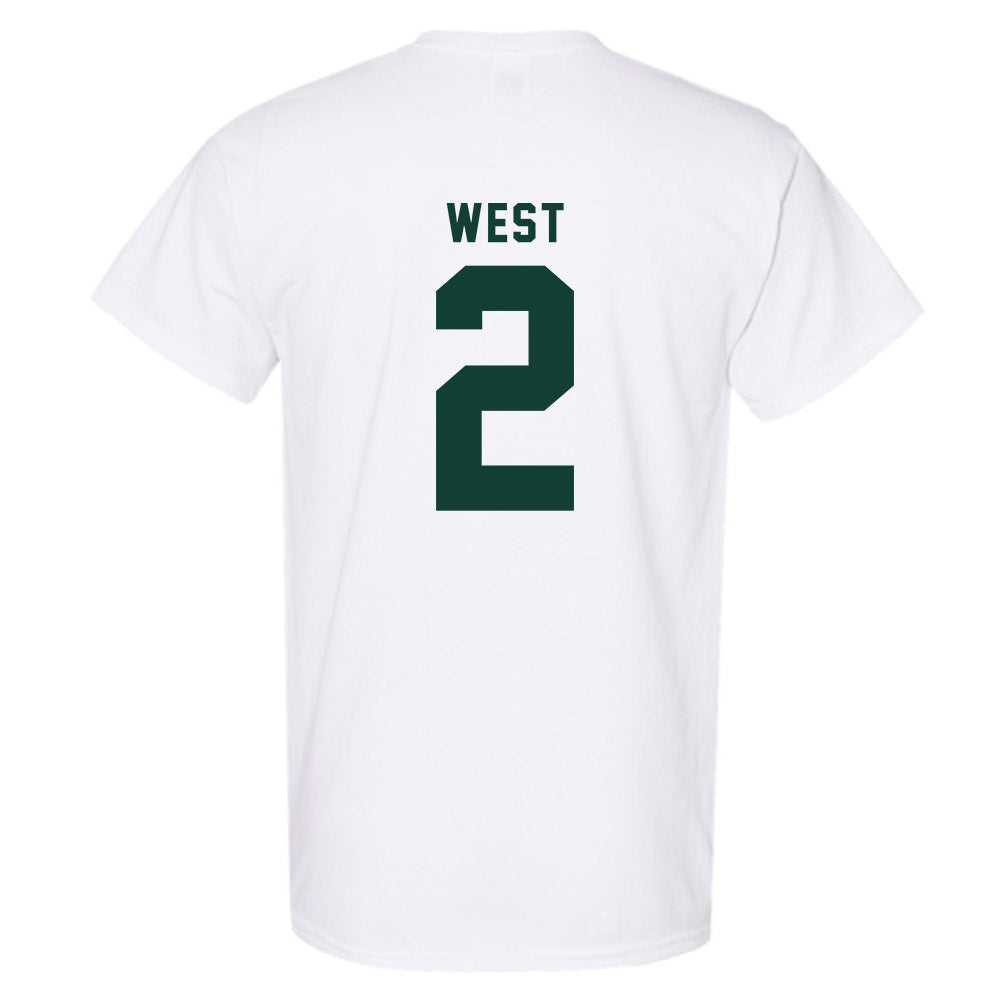 Michigan State - NCAA Football : Aydan West - Generic Shersey T-Shirt-1