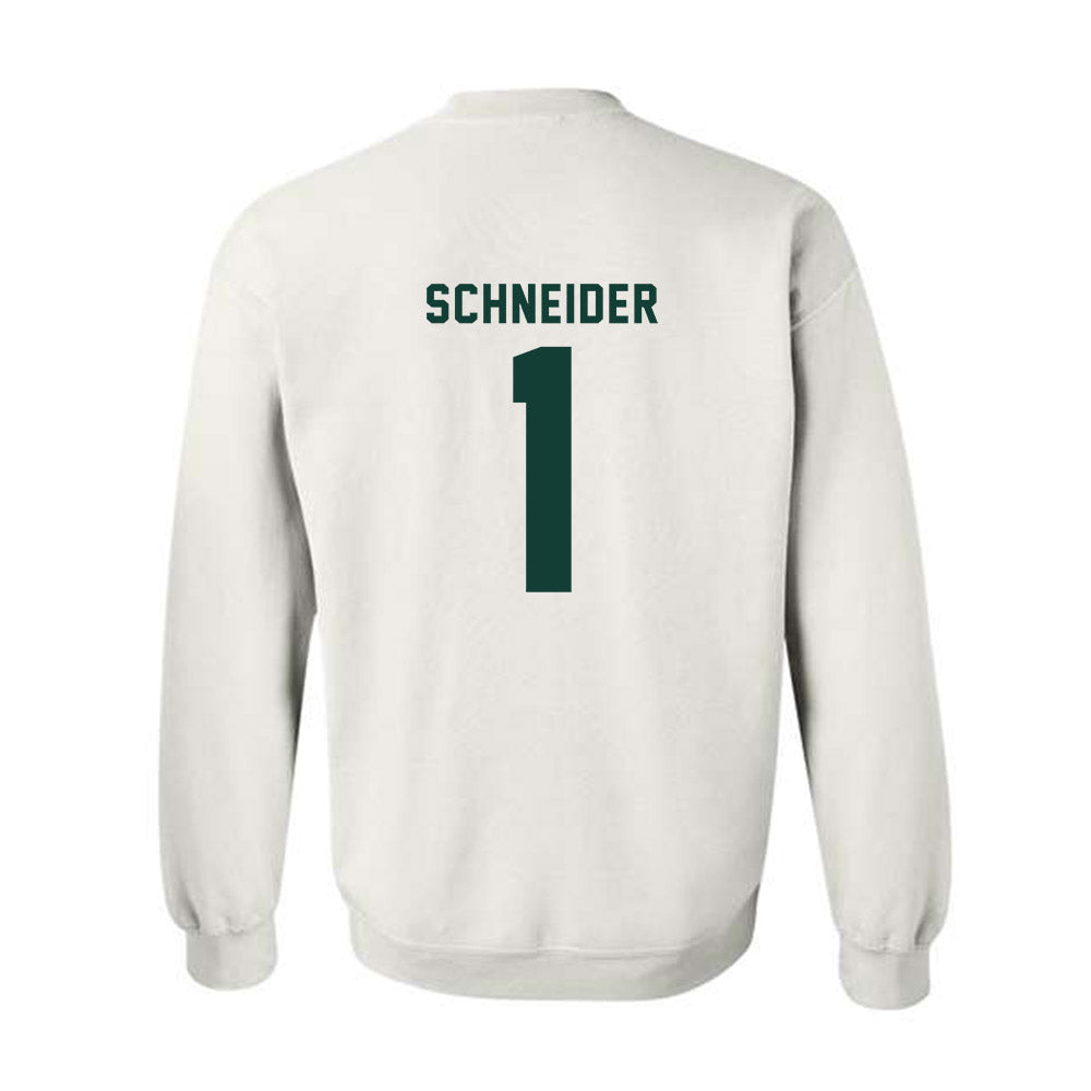 Michigan State - NCAA Women's Volleyball : Lia Schneider - Generic Shersey Crewneck Sweatshirt-1