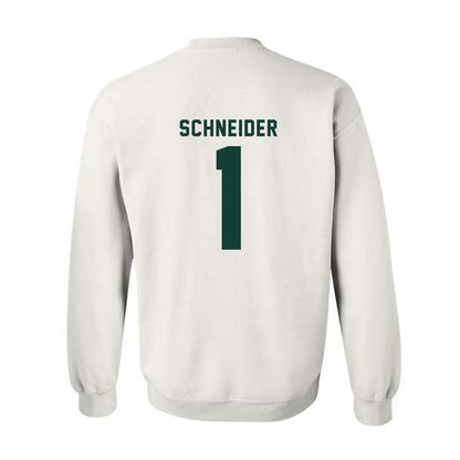 Michigan State - NCAA Women's Volleyball : Lia Schneider - Generic Shersey Crewneck Sweatshirt-1
