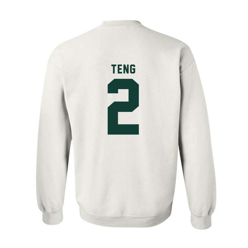 Michigan State - NCAA Men's Basketball : Kur Teng - Crewneck Sweatshirt-1