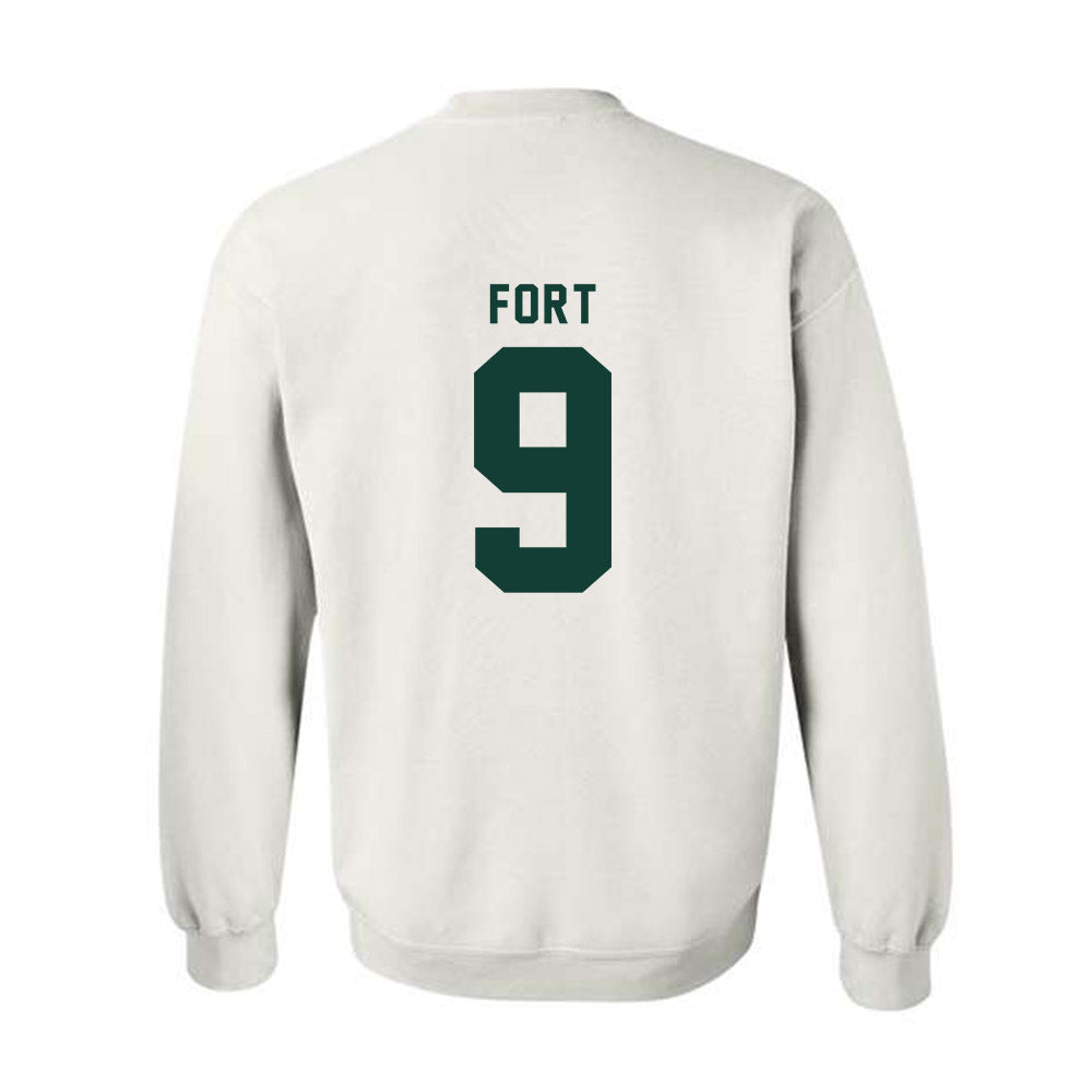 Michigan State - NCAA Men's Basketball : Trey Fort - Generic Shersey Crewneck Sweatshirt-1