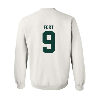 Michigan State - NCAA Men's Basketball : Trey Fort - Generic Shersey Crewneck Sweatshirt-1