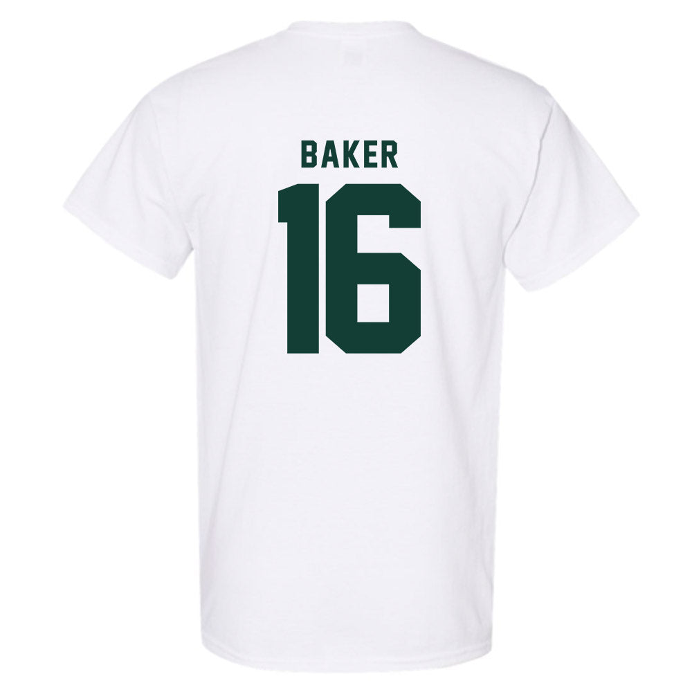 Michigan State - NCAA Men's Ice Hockey : Owen Baker - T-Shirt-1