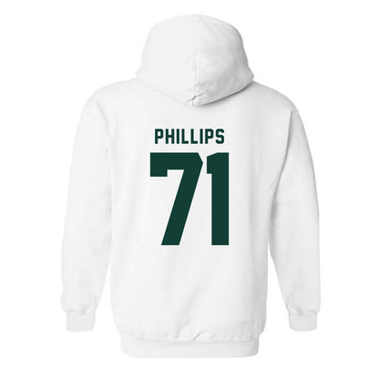 Michigan State - NCAA Football : Kristian Phillips - Generic Shersey Hooded Sweatshirt-1
