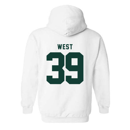 Michigan State - NCAA Football : Elisha West - Generic Shersey Hooded Sweatshirt-1