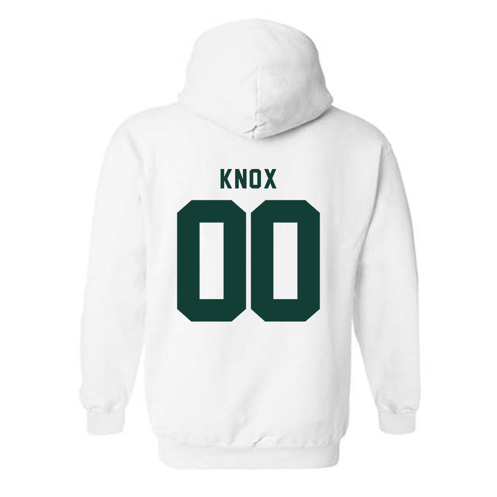 Michigan State - NCAA Men's Soccer : JEB Knox - Generic Shersey Hooded Sweatshirt-1