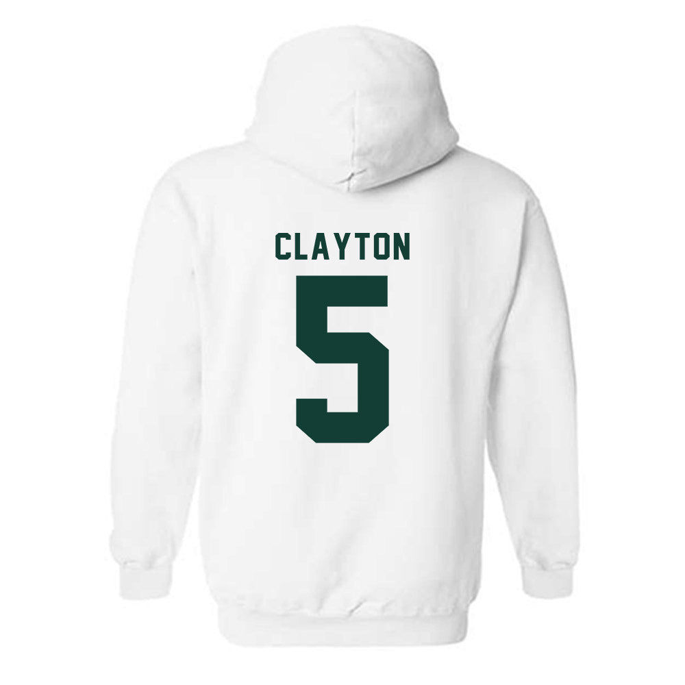 Michigan State - NCAA Women's Volleyball : Ky Clayton - Hooded Sweatshirt