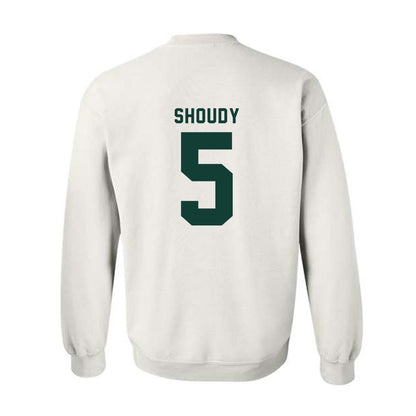 Michigan State - NCAA Men's Ice Hockey : Travis Shoudy - Generic Shersey Crewneck Sweatshirt-1
