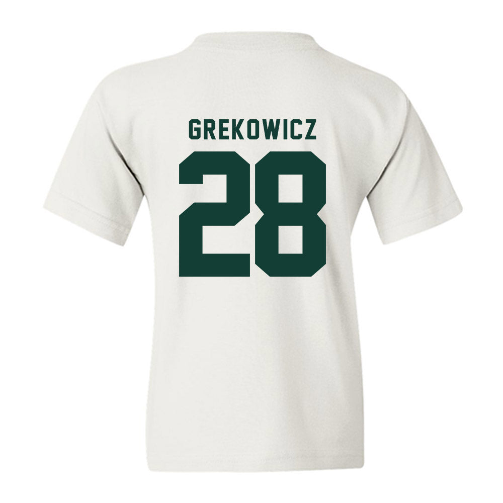 Michigan State - NCAA Men's Soccer : Jake Grekowicz - Generic Shersey Youth T-Shirt-1