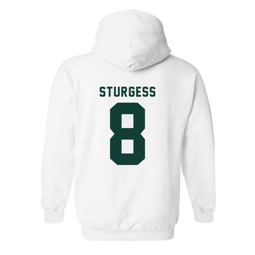 Michigan State - NCAA Baseball : Isaac Sturgess - Hooded Sweatshirt-1
