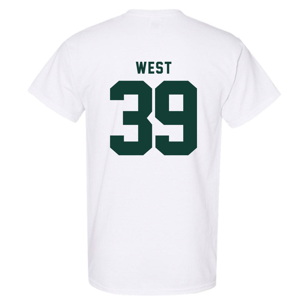 Michigan State - NCAA Football : Elisha West - Generic Shersey T-Shirt-1