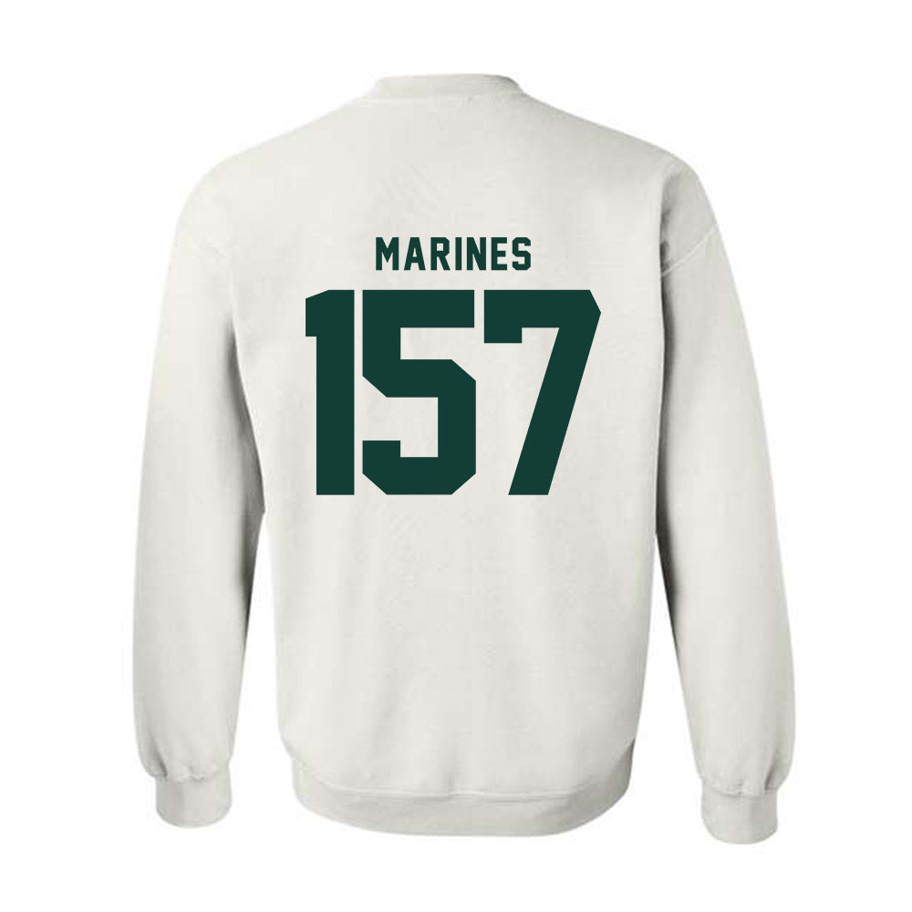 Michigan State - NCAA Wrestling : Darius Marines - Generic Shersey Crewneck Sweatshirt-1
