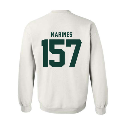 Michigan State - NCAA Wrestling : Darius Marines - Generic Shersey Crewneck Sweatshirt-1