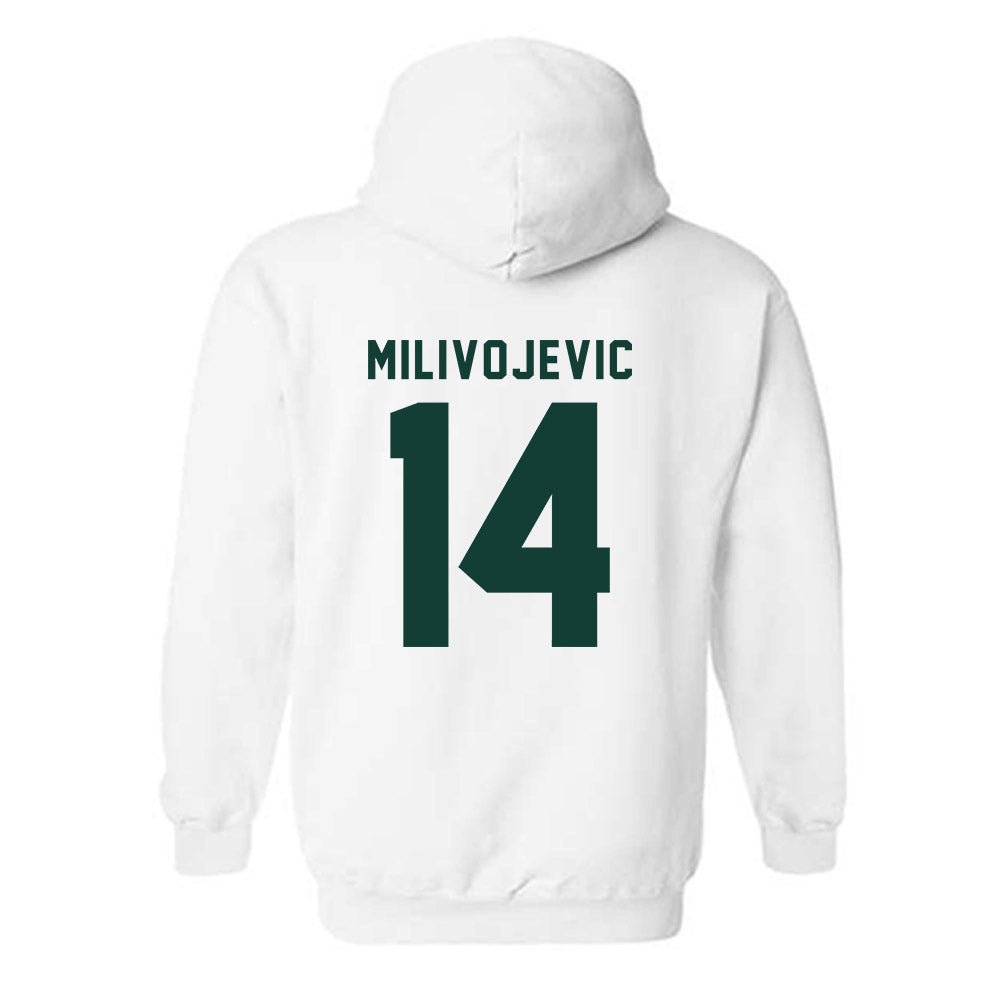 Michigan State - NCAA Football : Alessio Milivojevic - Hooded Sweatshirt