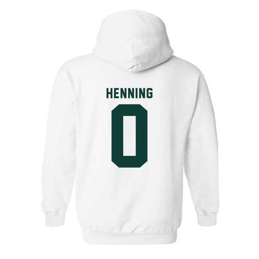 Michigan State - NCAA Women's Soccer : Noelle Henning - Generic Shersey Hooded Sweatshirt-1