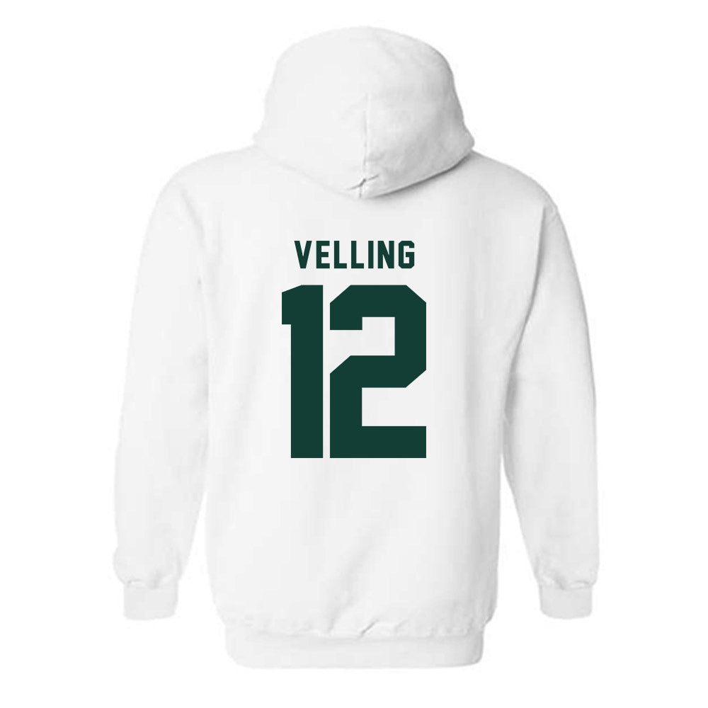 Michigan State - NCAA Football : Jack Velling - Hooded Sweatshirt-1