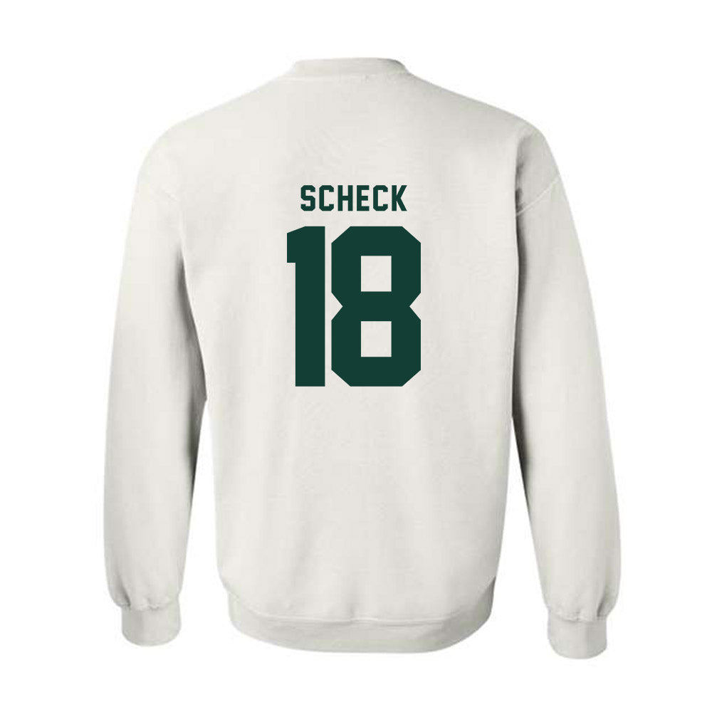 Michigan State - NCAA Women's Volleyball : Breccan Scheck - Generic Shersey Crewneck Sweatshirt-1