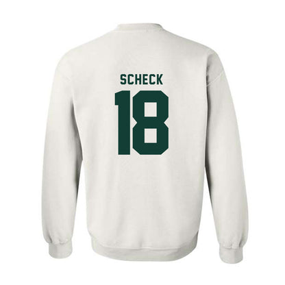 Michigan State - NCAA Women's Volleyball : Breccan Scheck - Generic Shersey Crewneck Sweatshirt-1