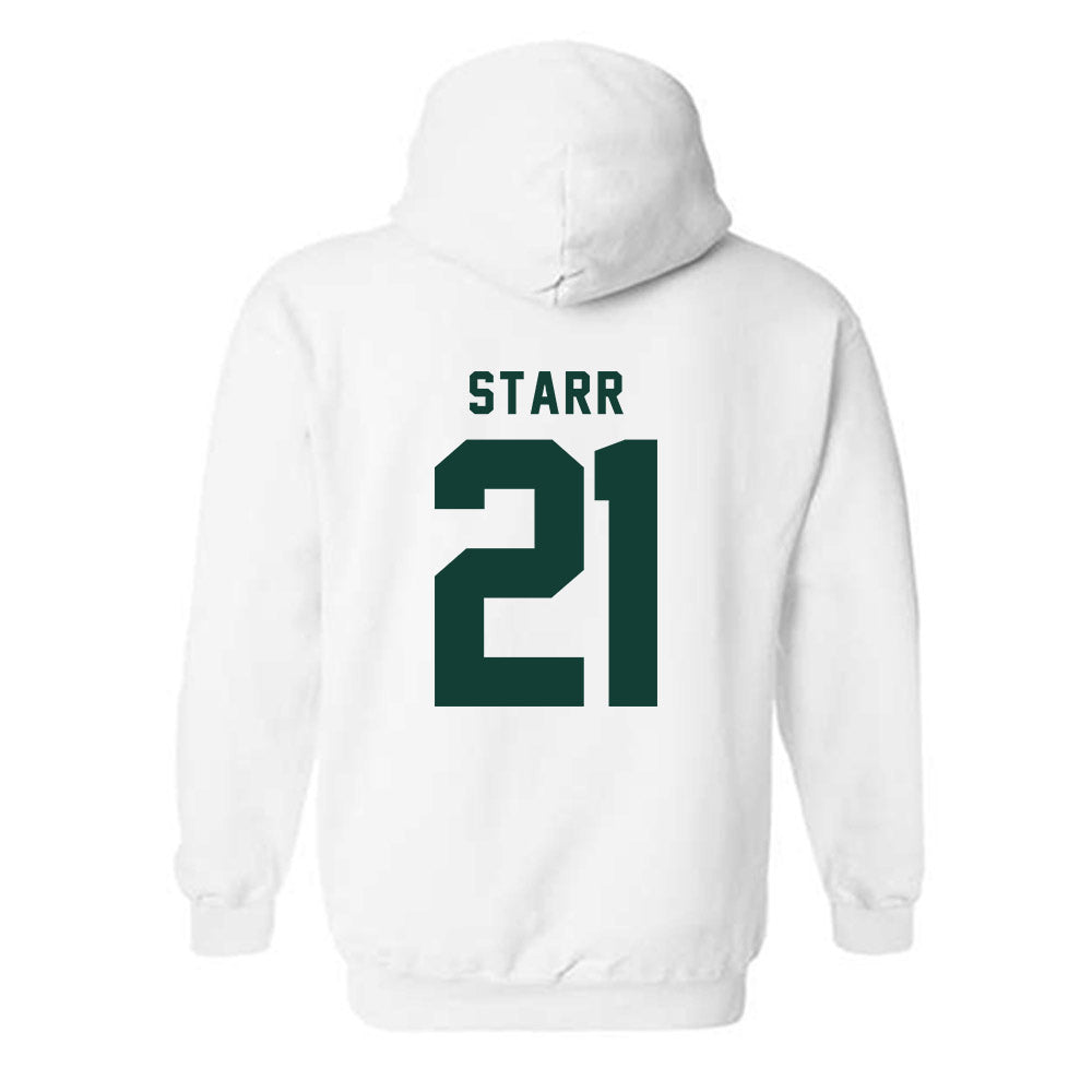 Michigan State - NCAA Softball : Alex Starr - Generic Shersey Hooded Sweatshirt-1