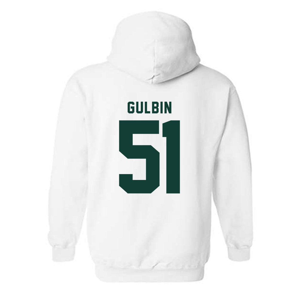 Michigan State - NCAA Football : Matthew Gulbin - Generic Shersey Hooded Sweatshirt-1
