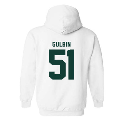 Michigan State - NCAA Football : Matthew Gulbin - Generic Shersey Hooded Sweatshirt-1