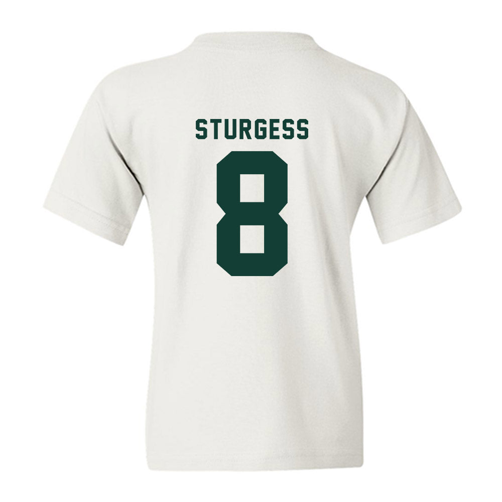 Michigan State - NCAA Baseball : Isaac Sturgess - Youth T-Shirt-1