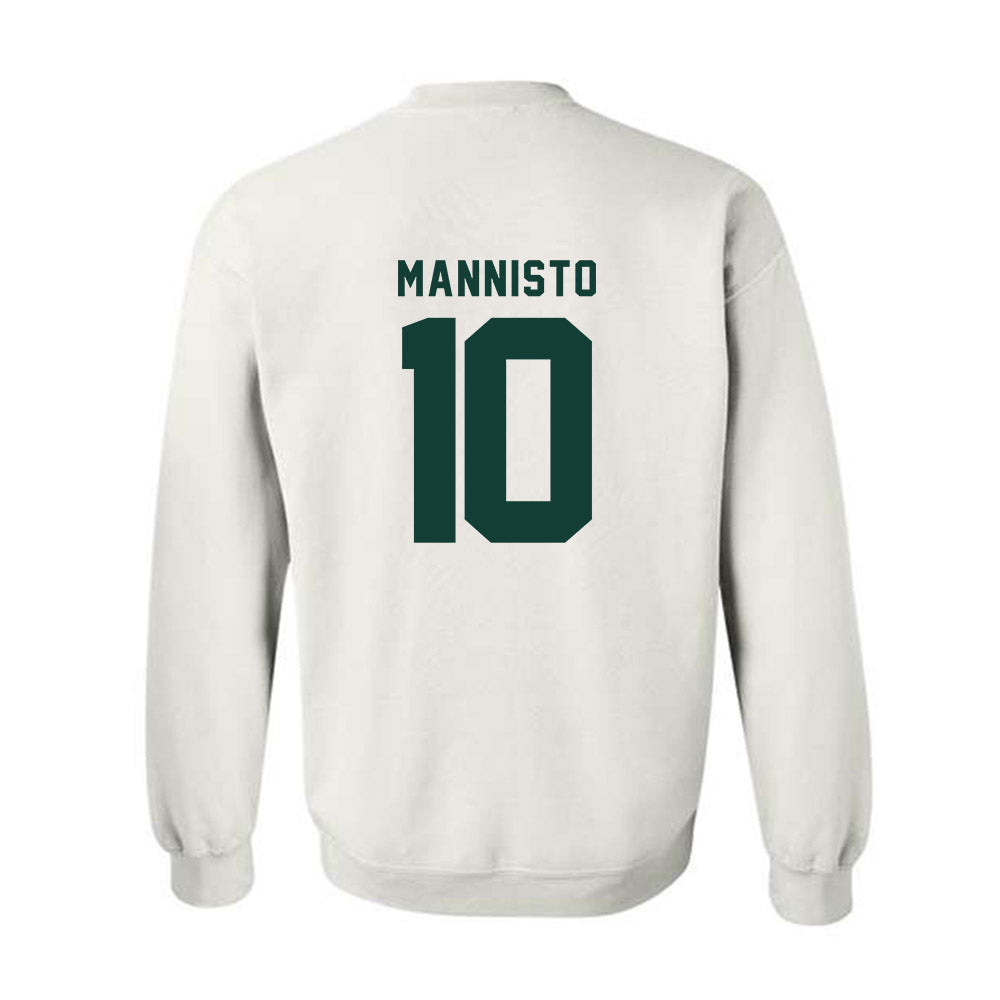 Michigan State - NCAA Men's Ice Hockey : Tommi Mannisto - Crewneck Sweatshirt-1