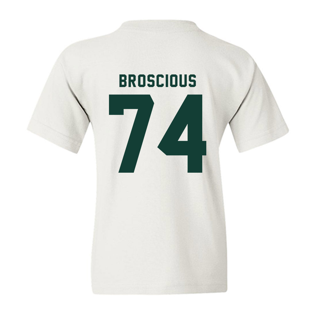 Michigan State - NCAA Football : Gavin Broscious - Youth T-Shirt-1