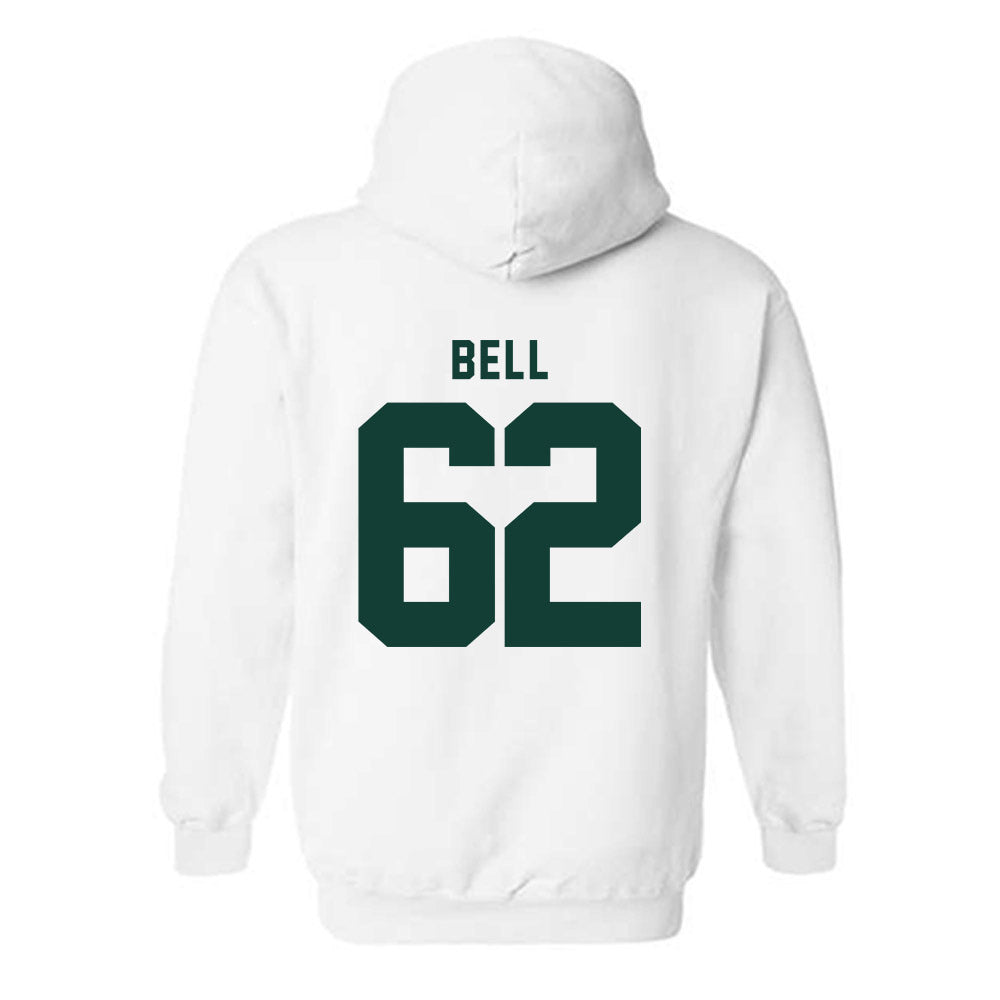 Michigan State - NCAA Football : Justin Bell - Generic Shersey Hooded Sweatshirt-1