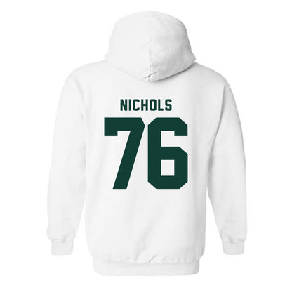 Michigan State - NCAA Football : Drew Nichols - Generic Shersey Hooded Sweatshirt-1