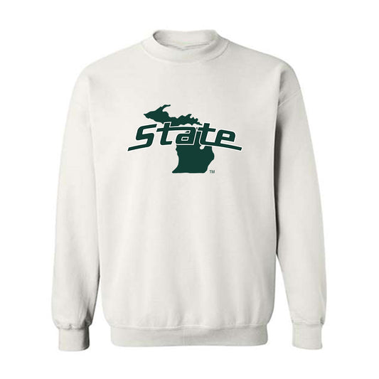 Michigan State - NCAA Men's Basketball : Jeremy Fears - Crewneck Sweatshirt-0