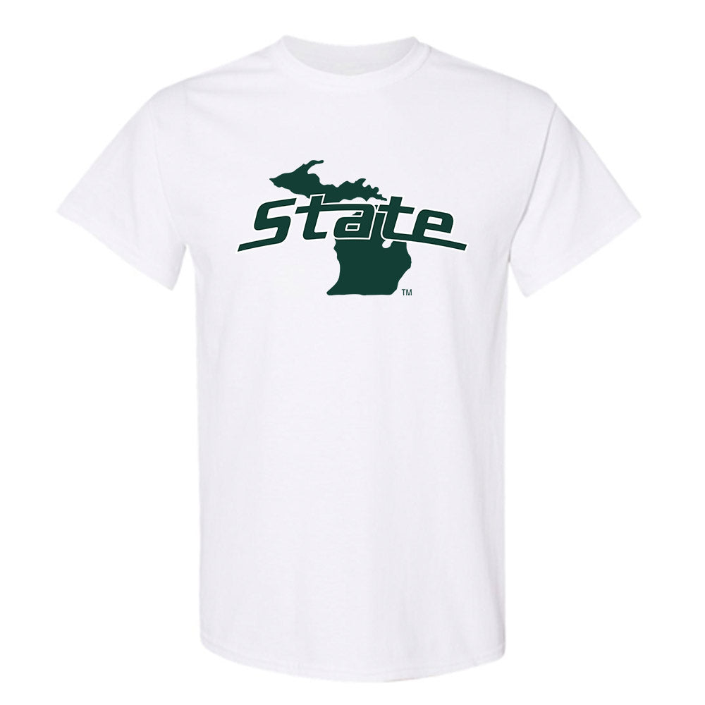 Michigan State - NCAA Men's Ice Hockey : Cole Burke - Generic Shersey T-Shirt-0