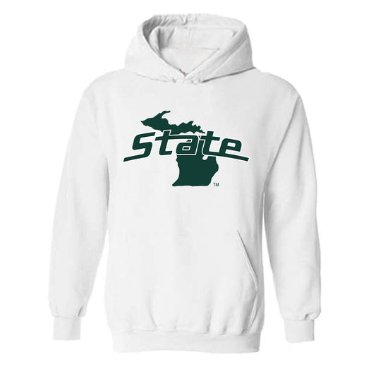 Michigan State - NCAA Football : Jonathan Granby - Generic Shersey Hooded Sweatshirt-0